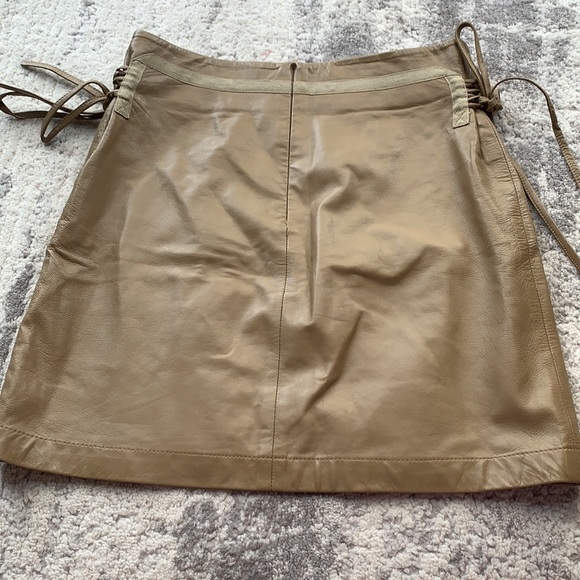 Markus Lupfer real leather skirt - Picture 2 of 2